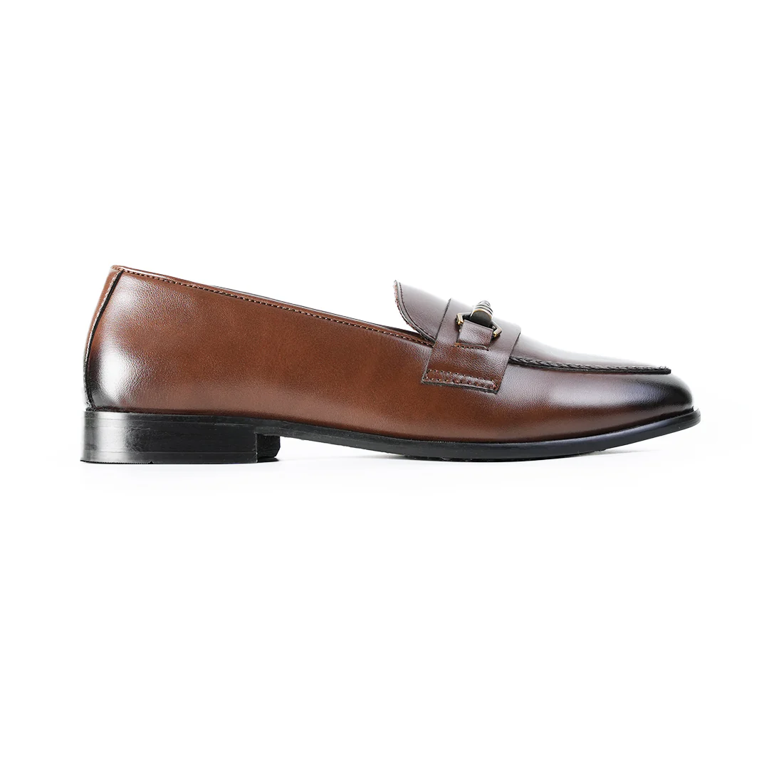 Monkstory Braided-Bit Horsebit Loafers – Burnished Brown - Image 3