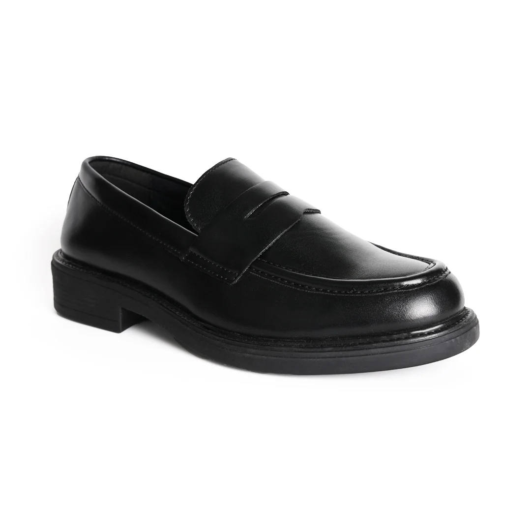 Monkstory Cosmopolitan Penny Loafers  - Black - Image 5