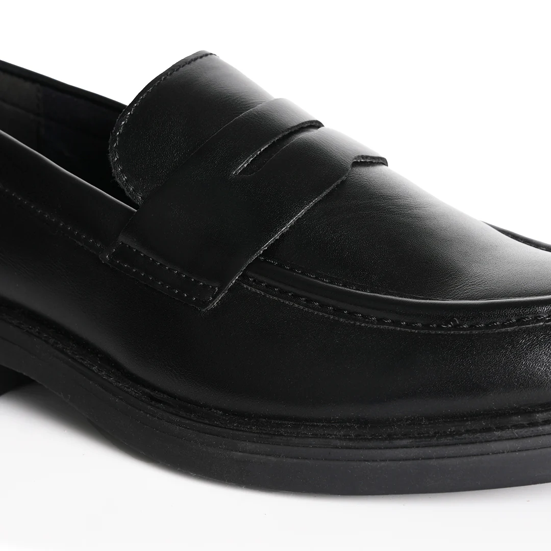 Monkstory Cosmopolitan Penny Loafers  - Black - Image 6