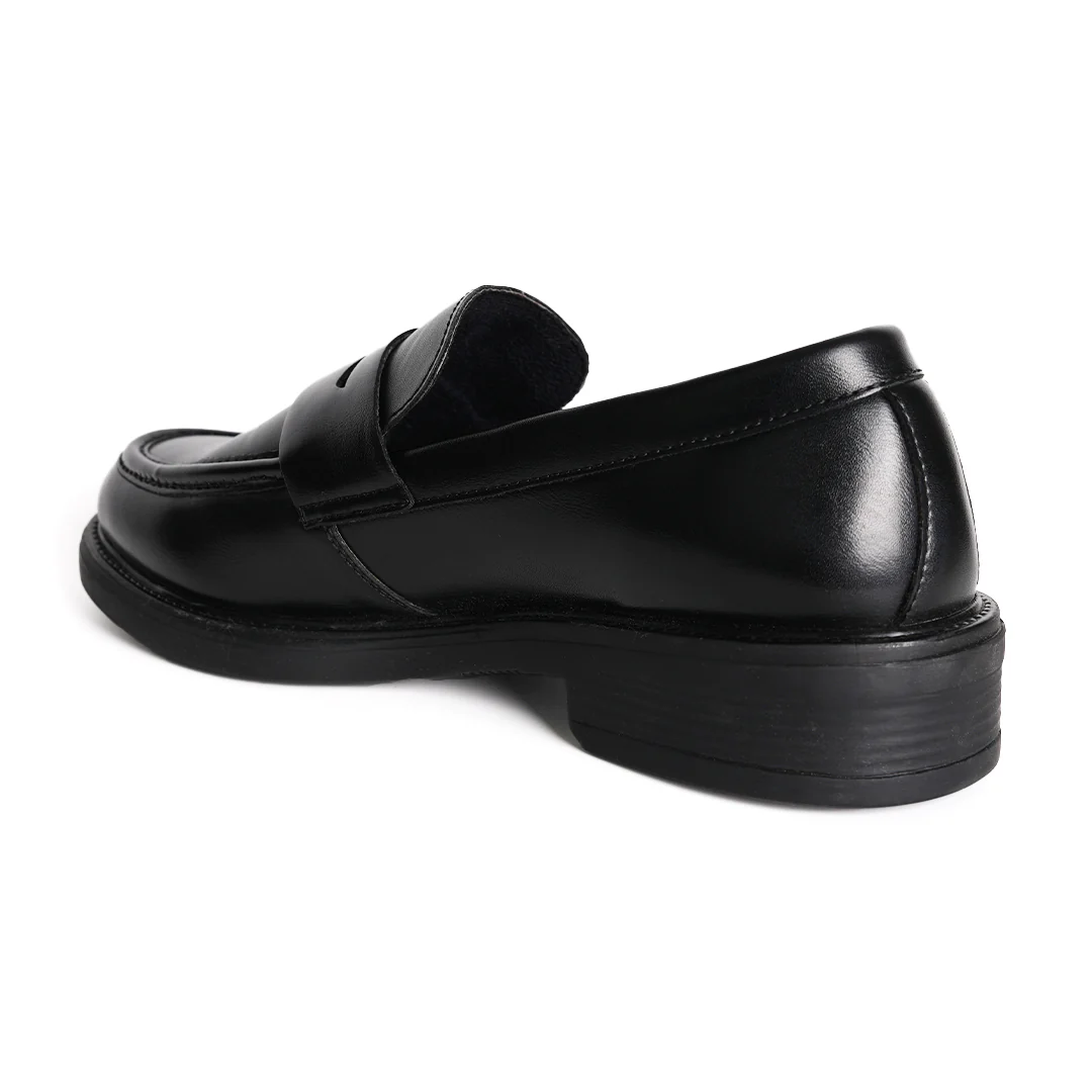 Monkstory Cosmopolitan Penny Loafers  - Black - Image 7