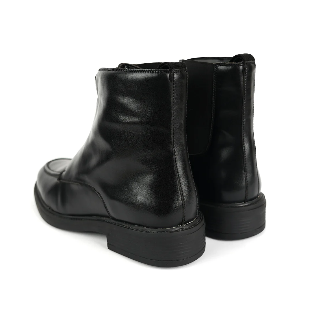 Monkstory Cosmopolitan Zip-Up Boots  - Black - Image 7
