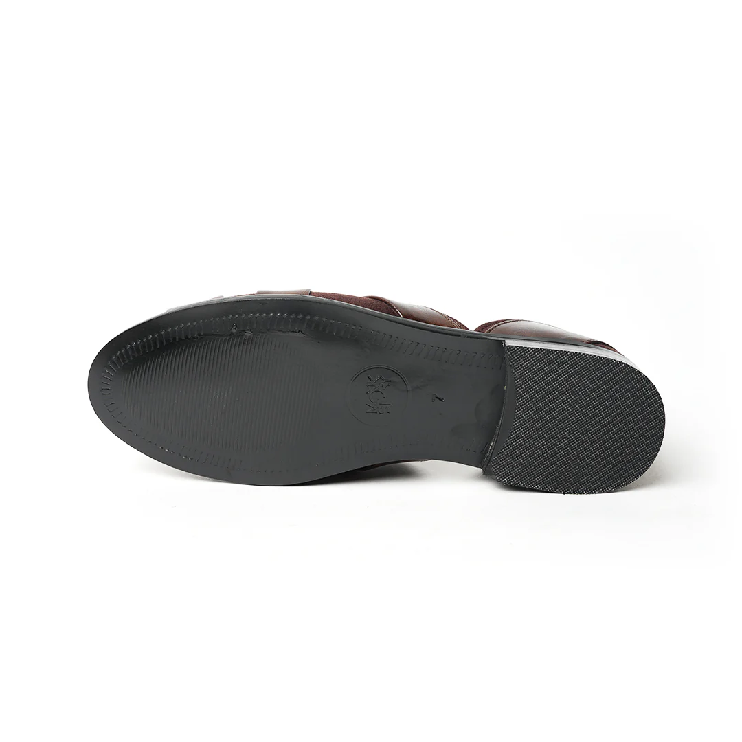 Monkstory Criss Cross Slip-On Sandal - Brown - Image 8