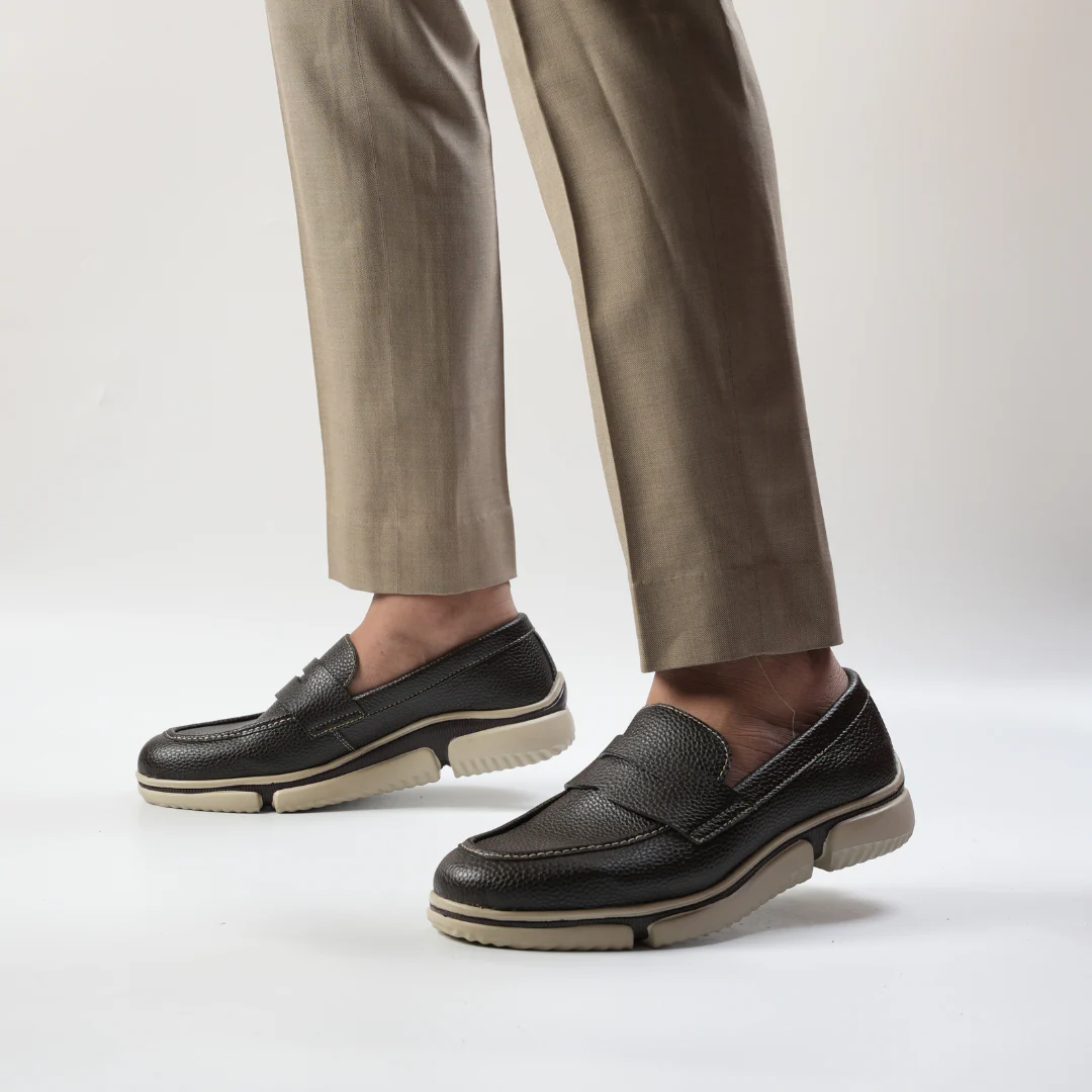 Monkstory Gravity Lift Ultra-Comfort Slip-On Sneakers - Brown - Image 12