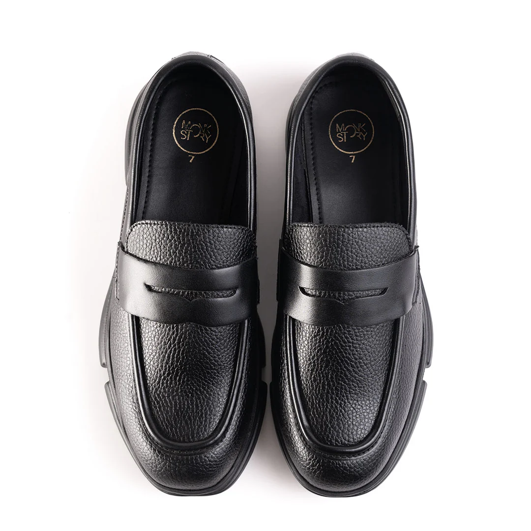 Monkstory Gravity Lift Ultra-Comfort Slip-On Sneakers - Black - Image 12