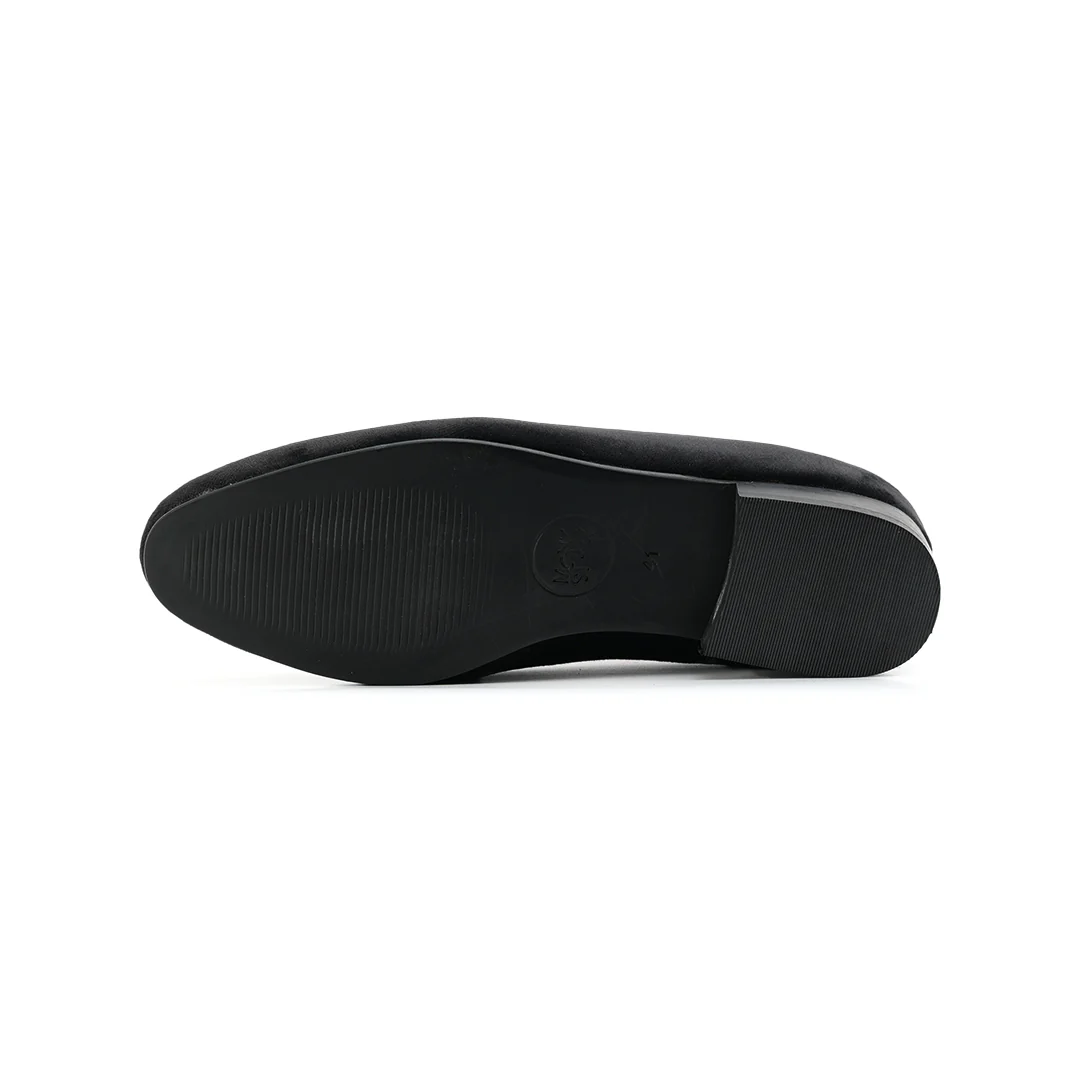 Monkstory Hand-Beaded Slip-ons - Black - Image 9