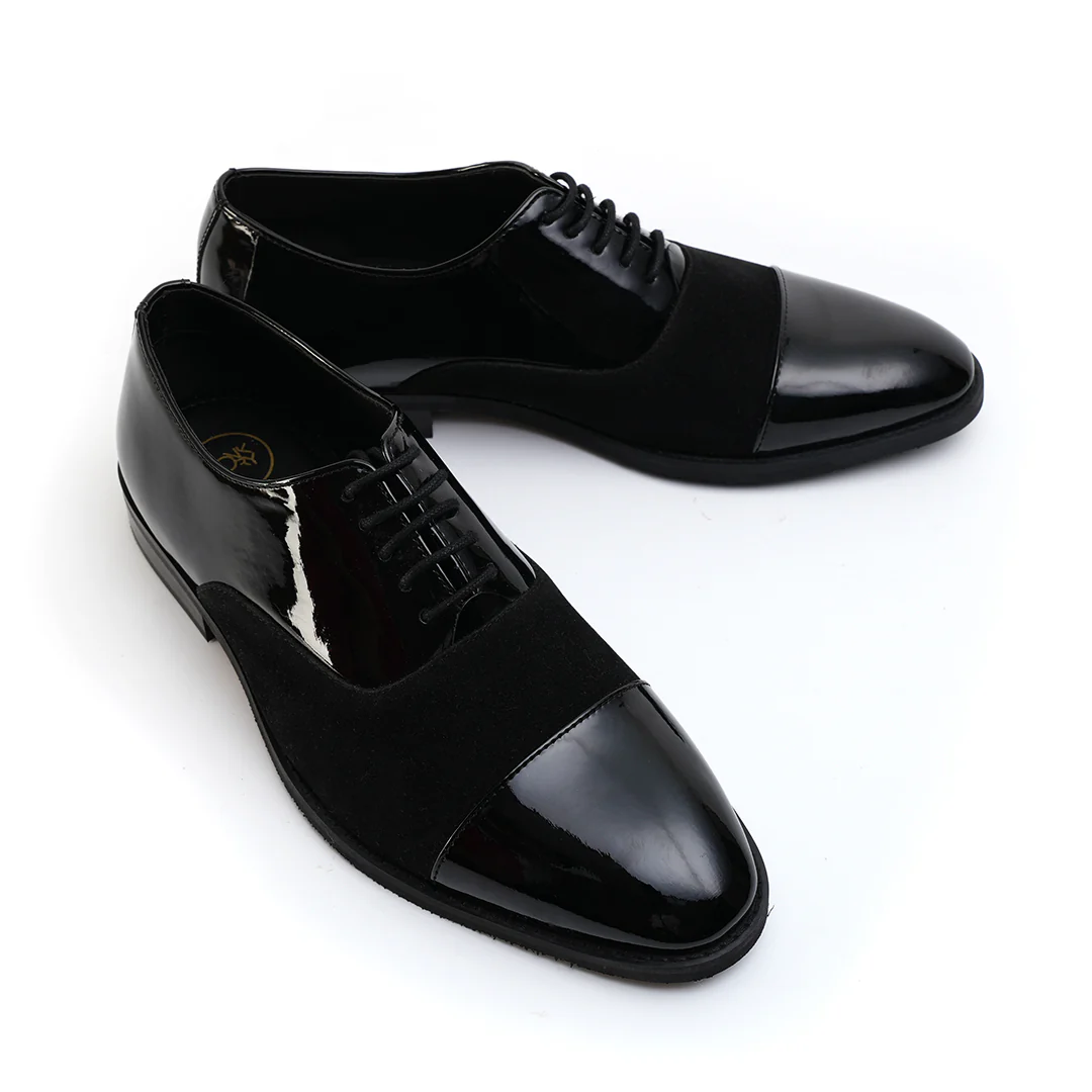 Monkstory Luxury Tuxedo Lace-ups - Black - Image 3