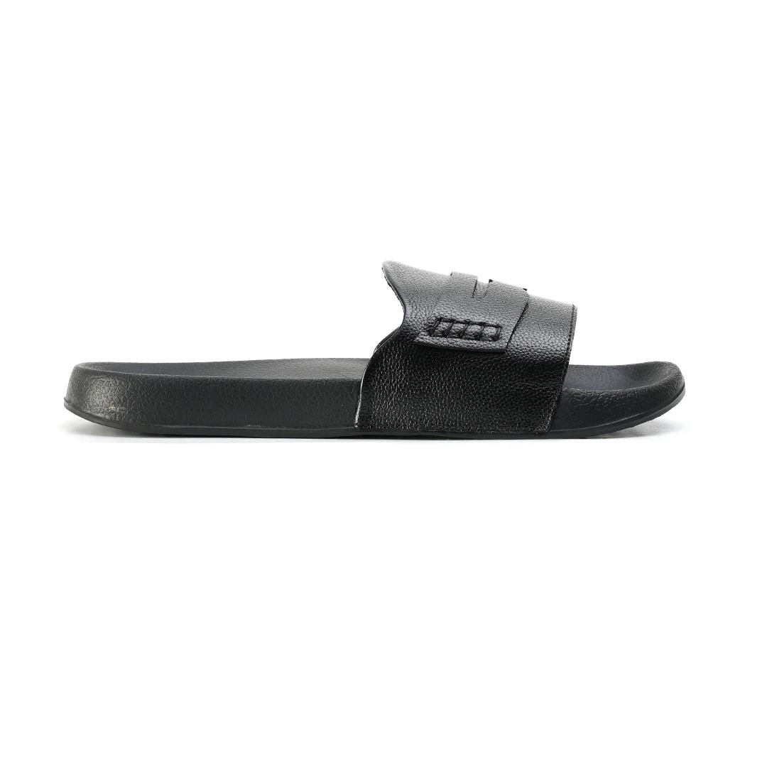 Monkstory Old Money Minimalist Sliders - Black - Image 3