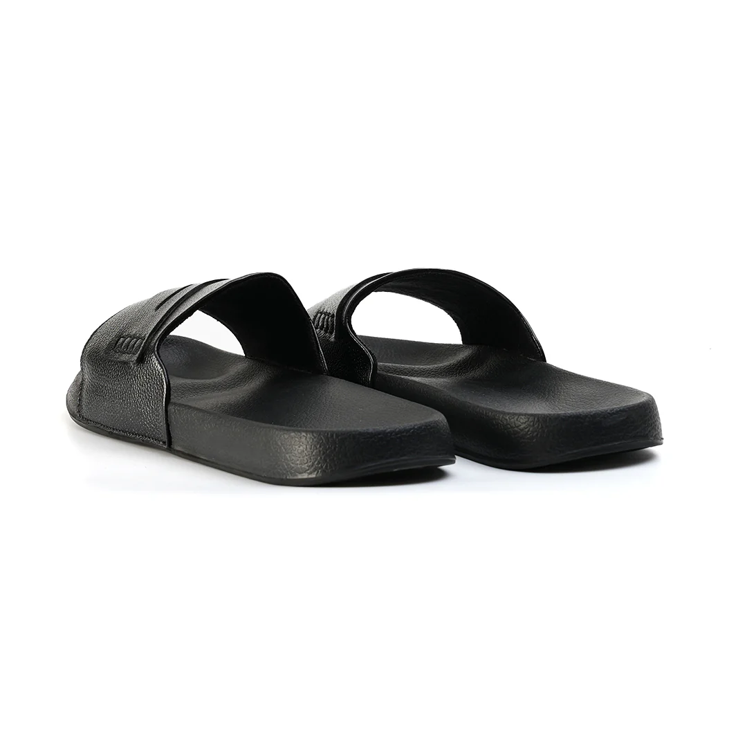 Monkstory Old Money Minimalist Sliders - Black - Image 8