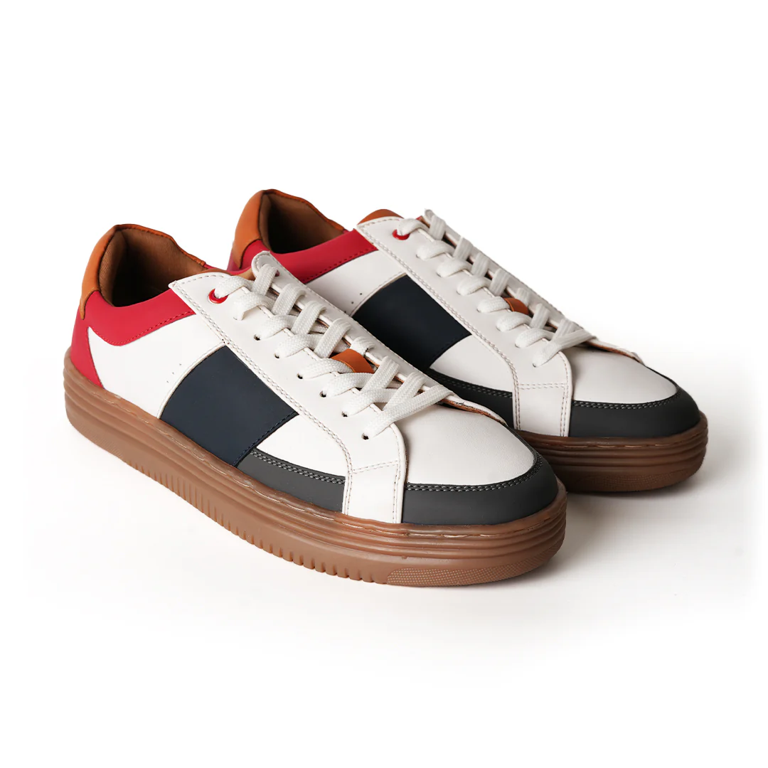 Monkstory Retro Multicolor Platform Sneakers - Image 8