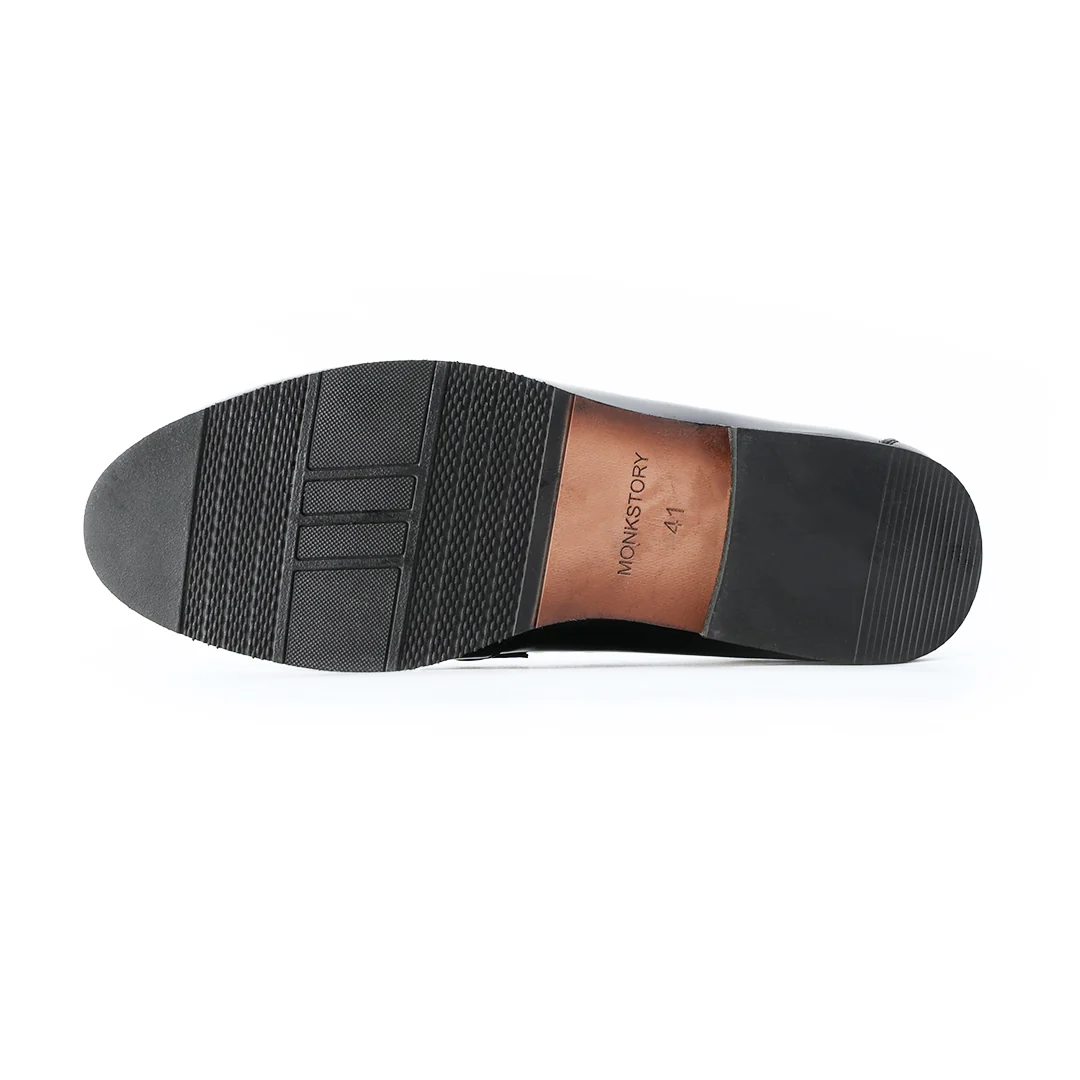 Monkstory Tux Bit Slip-Ons - Black - Image 7