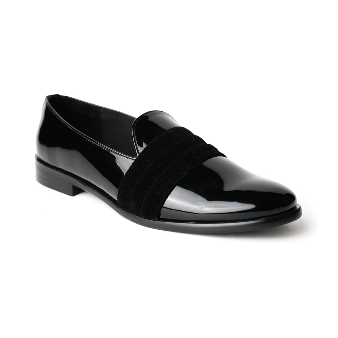 Monkstory Tuxedo Slip-ons - Black - Image 3