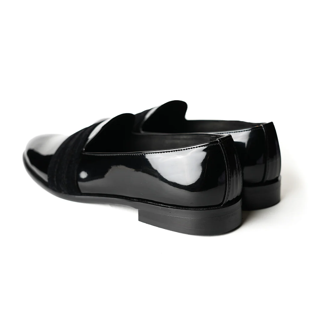 Monkstory Tuxedo Slip-ons - Black - Image 6