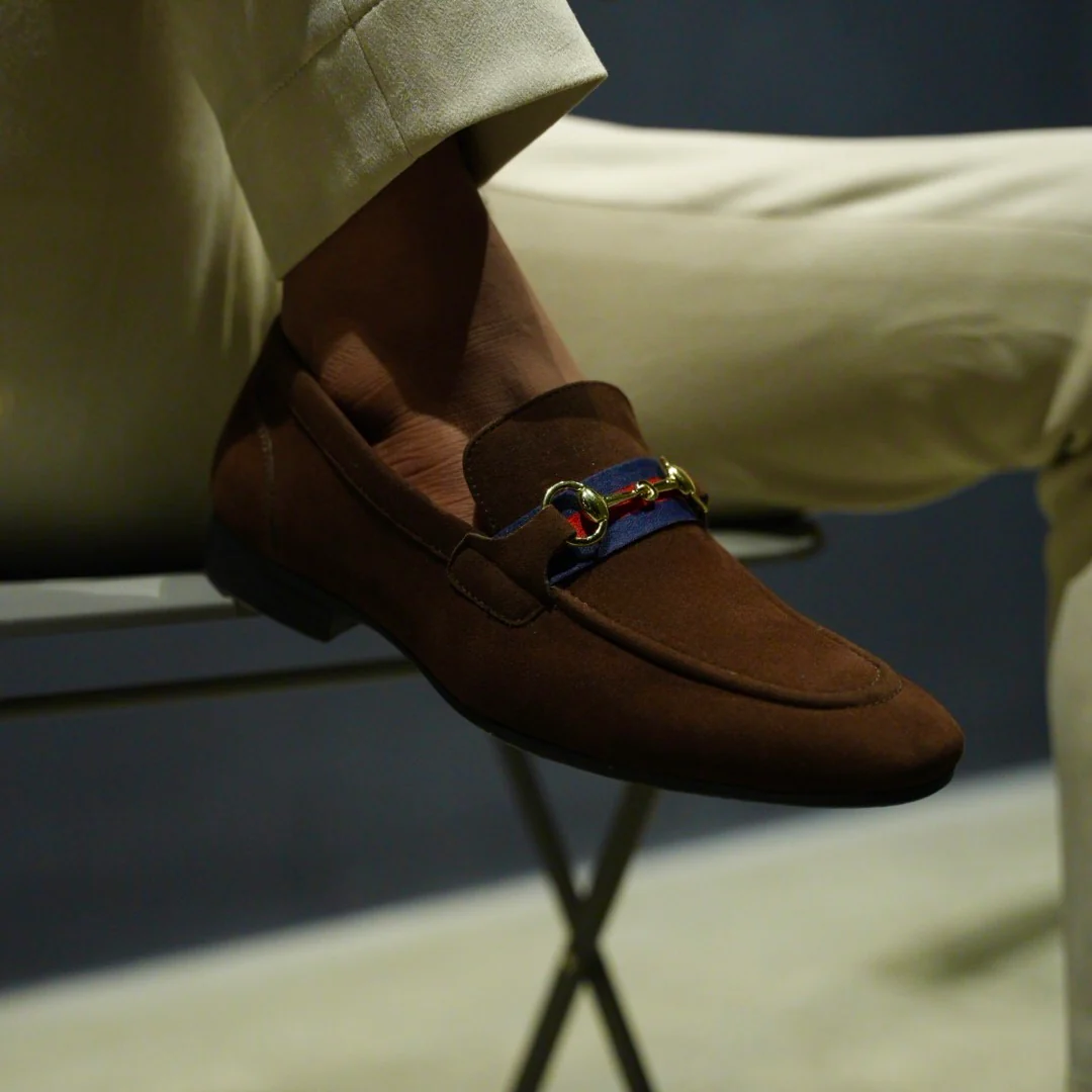 Monkstory Vintage Horsebit Loafers - Brown - Image 3