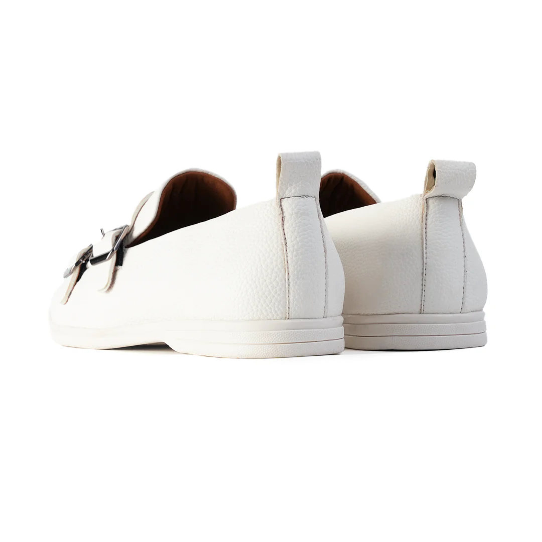 Monkstory Yacht Club Double Monk Slip-Ons - White - Image 10