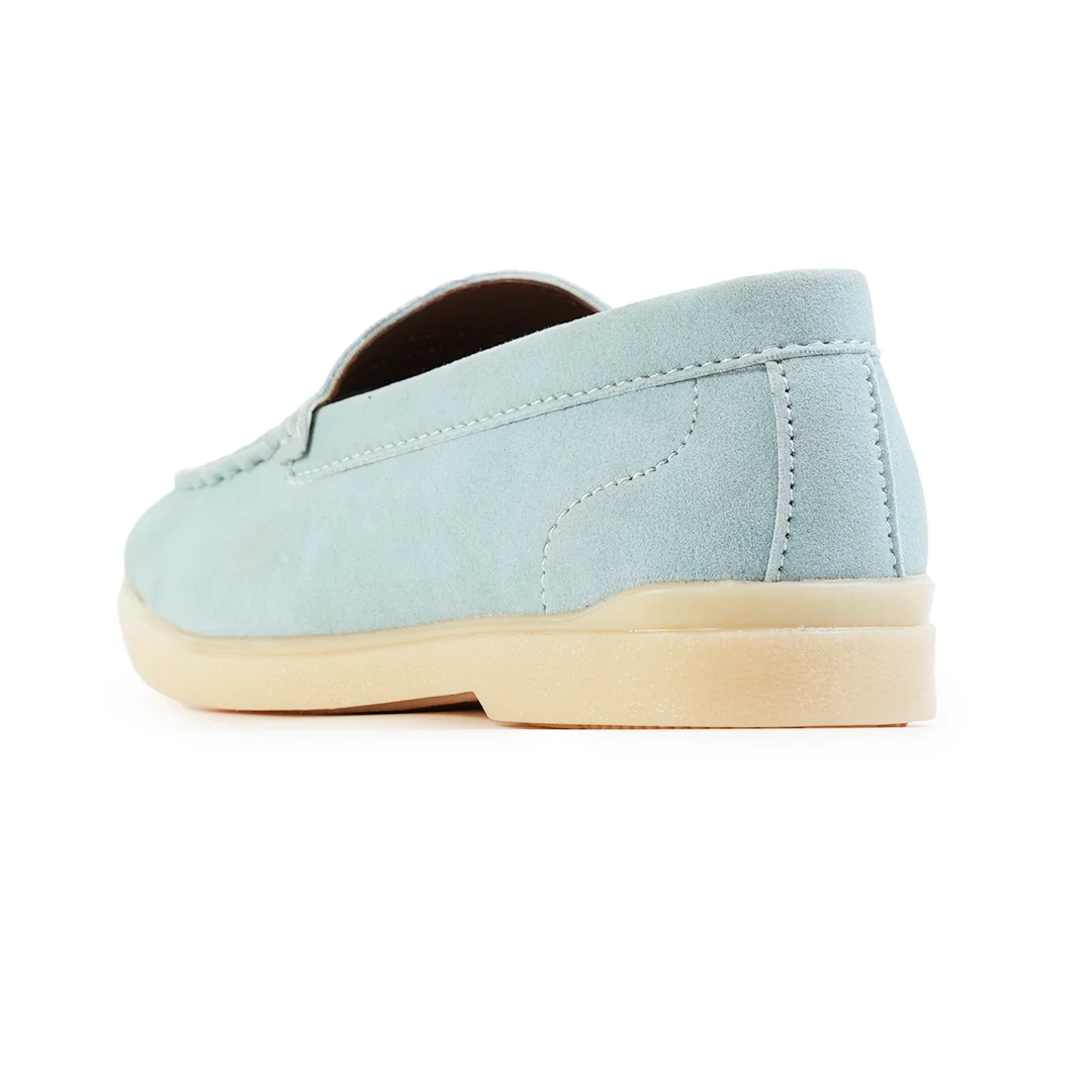 Monkstory Yacht Club Penny Stitch Loafers - Coastal Sky - Image 9
