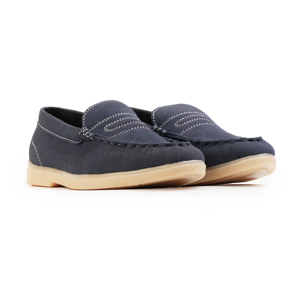 Monkstory Yacht Club Penny Stitch Loafers - Nautical Navy - Image 9