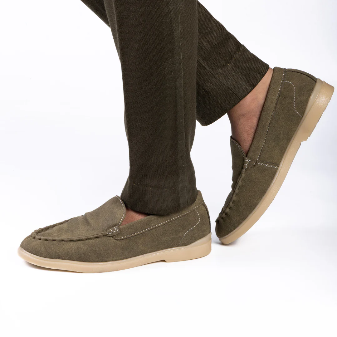 Monkstory Yacht Club Loafers - Olive Grove - Image 3